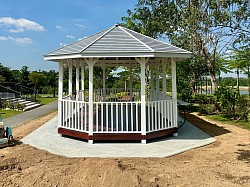 ศาลาไม้ขนาด 3.5x6 เมตร