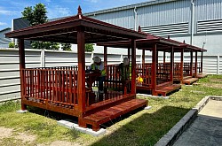 ส่งศาลาไม้ฟรี ในนิคมอมตะนครชลบุรี