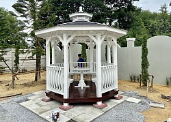แปดเหลี่ยมยุโรป ขนาดพื้น 2.5x2.5 เมตร ราคา 50,000 บาท